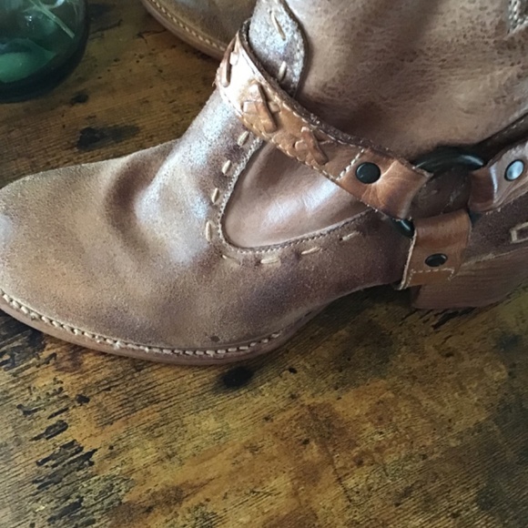 Bed Stu Harness Ankle Boots 8.5 - Picture 14 of 16